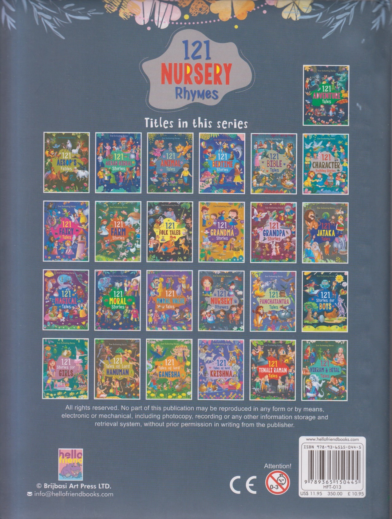 121 Nursery Rhymes