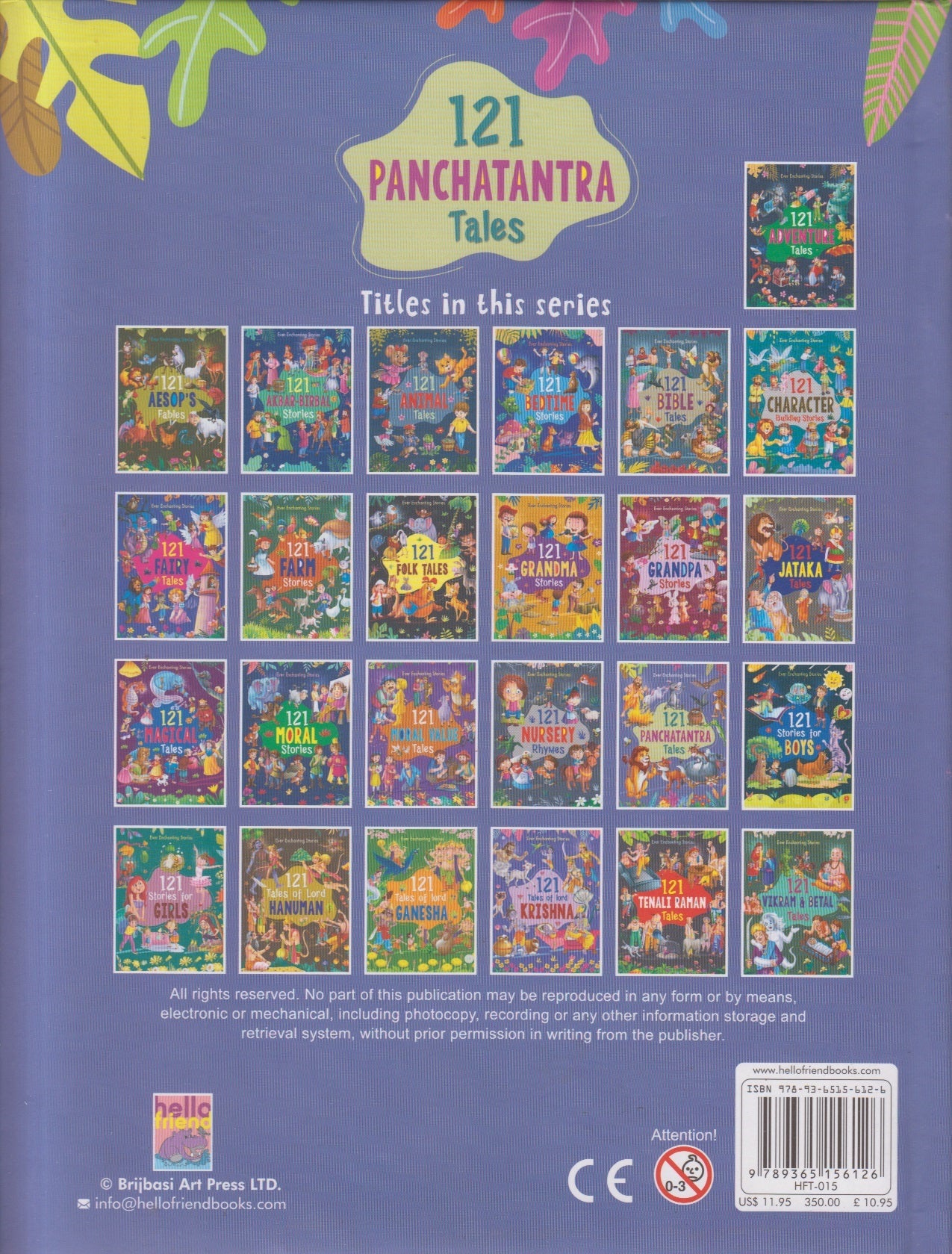 121 Panchatantra Tales