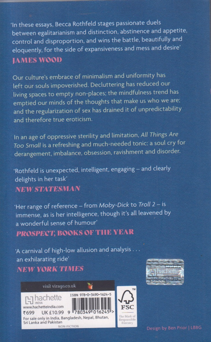 All Things Are Too Small