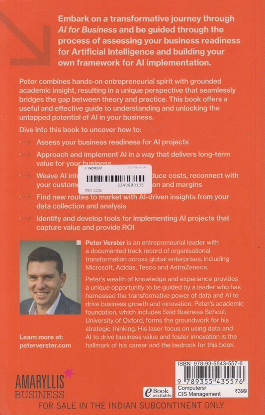 AI For Business : A practical guide for business leaders to extract value from Artificial Intelligence