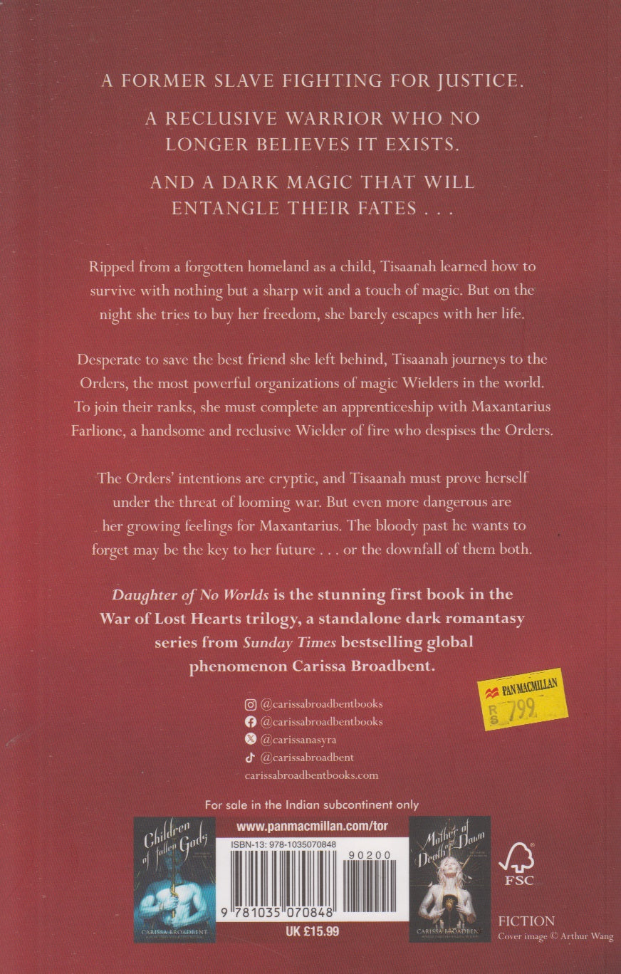 Daughter Of No Worlds