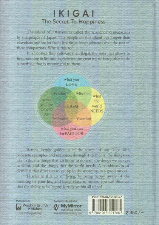 The Book Of IKIGAI : The Secret To Happiness