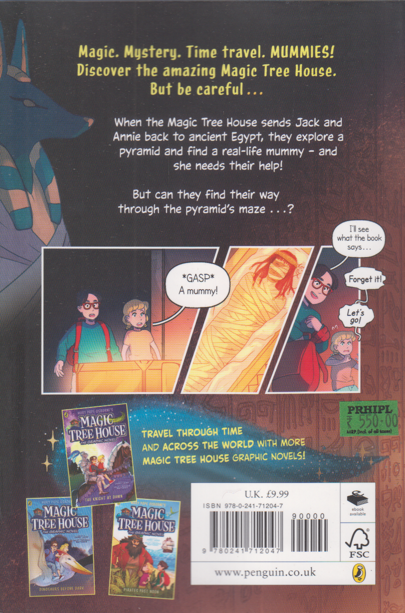 Magic Tree House The Graphic Novel( Mummies in the morning)