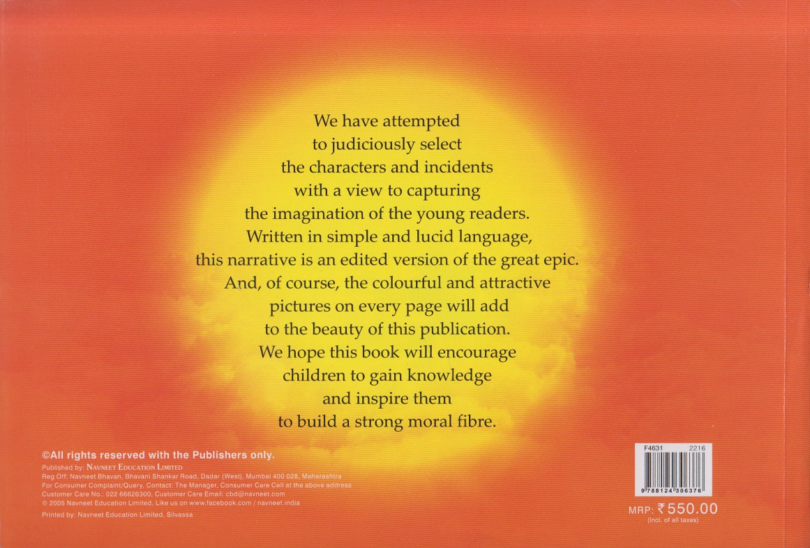 Mahabharata The Epic ( For Children )