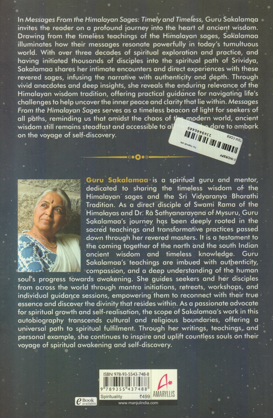 Message From the Himalayan Sages : Timely And Timeless