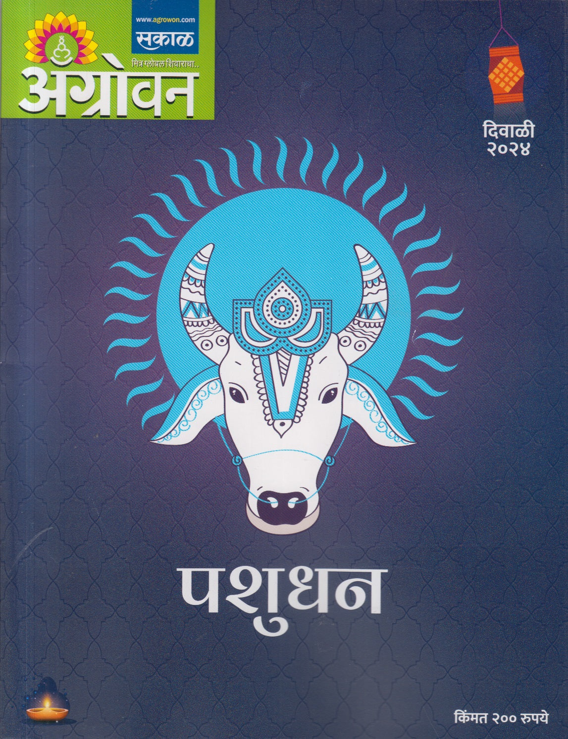 Sakal Agrowan Diwali Ank 2024 ( सकाळ अॅग्रोवन दिवाळी अंक 2024 )