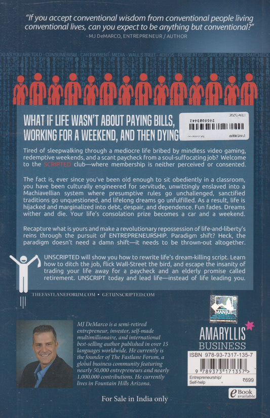 Unscripted : Life, Liberty, & The Pursuit Of Enterpreneurship