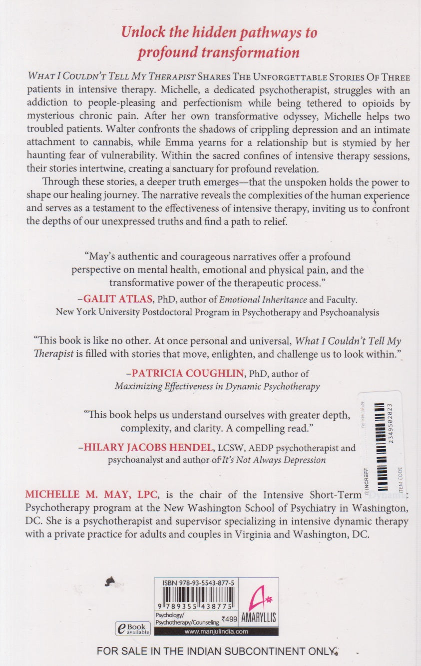 What I Couldn't Tell My Therapist