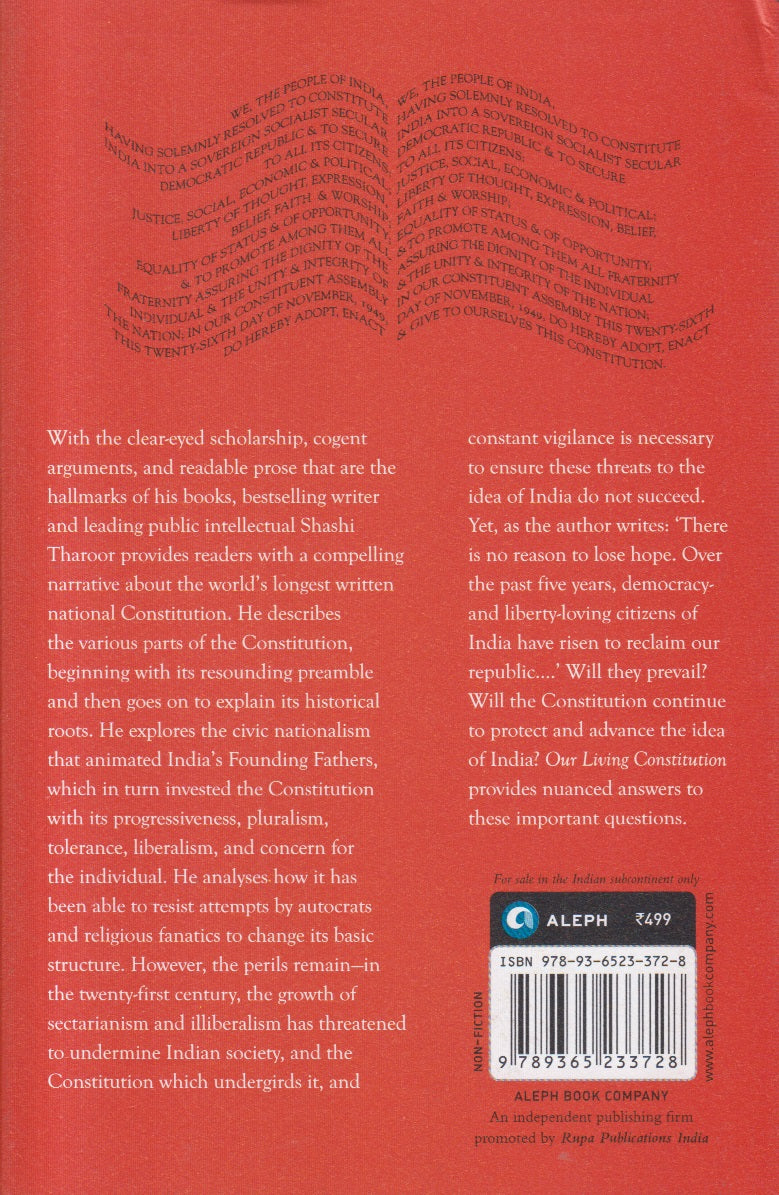 Our Living Constitution : A Concise Introduction & Commentary