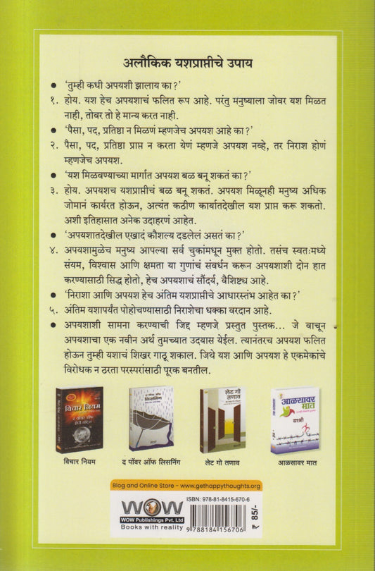 SAMASYANVAR MAT (समस्यांवर मात)