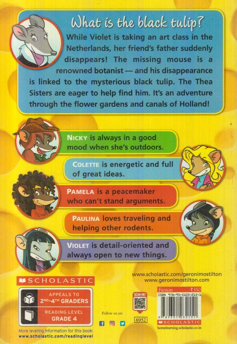 Thea Stilton and The Great Tulip Heist By Geronimo Stilton