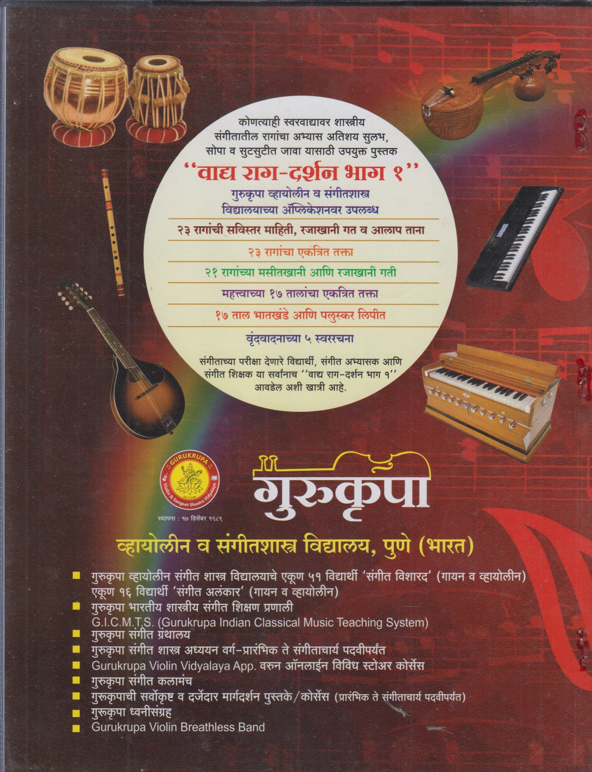 VADYA RAG DARSHAN - PART 1 (वाद्य राग दर्शन - भाग १)