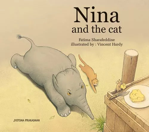 Nina and the cat