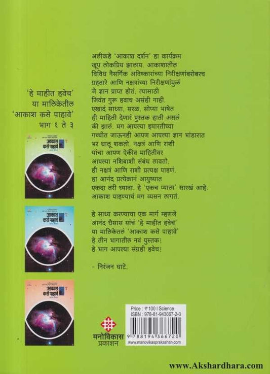 Akash Kase Pahave 1 (आकाश पहावे कसे १)
