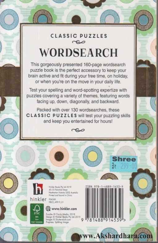 Classic Puzzles Word Search (Classic Puzzles Word Search)