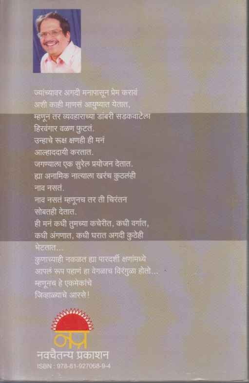 Jivhalyache Aarase (जिव्हाळ्याचे आरसे)