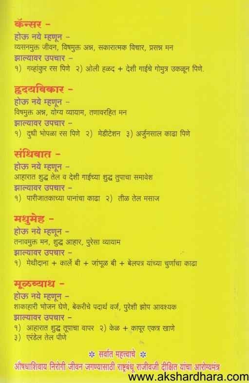 Aarogyamantra (आरोग्यमंत्र)