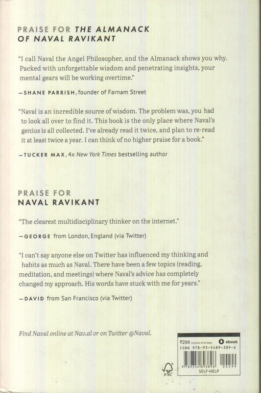 The Almanack Of Naval Ravikant (The Almanack Of Naval Ravikant)