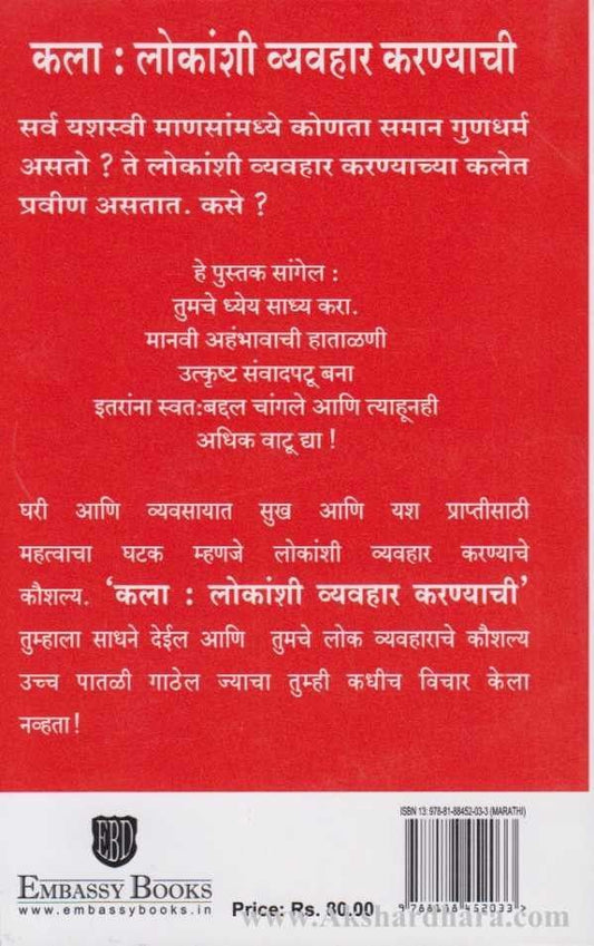 Kala Lokanshi Vyavhar Karnyachi