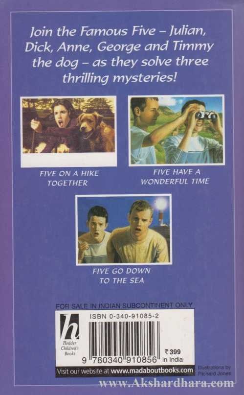 The Famous Five Five On A Hike Together