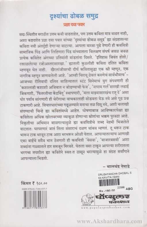 Drushyancha Dhobal Samudra (दृश्यांचा ढोबळ समुद)