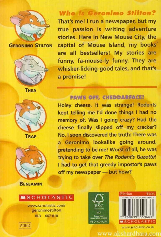 Paws Off Cheddarface