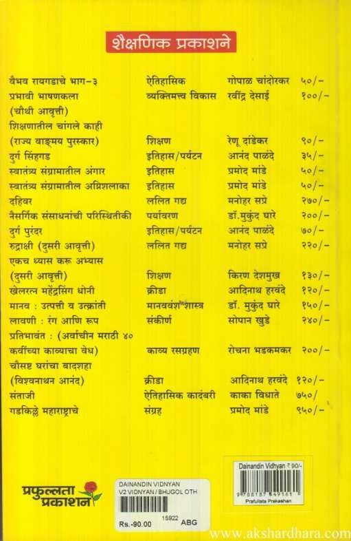 Dainandin Vidnyan (दैनंदिन विज्ञान)