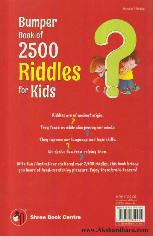 Bumper Book Of 2500 Riddles For Kids