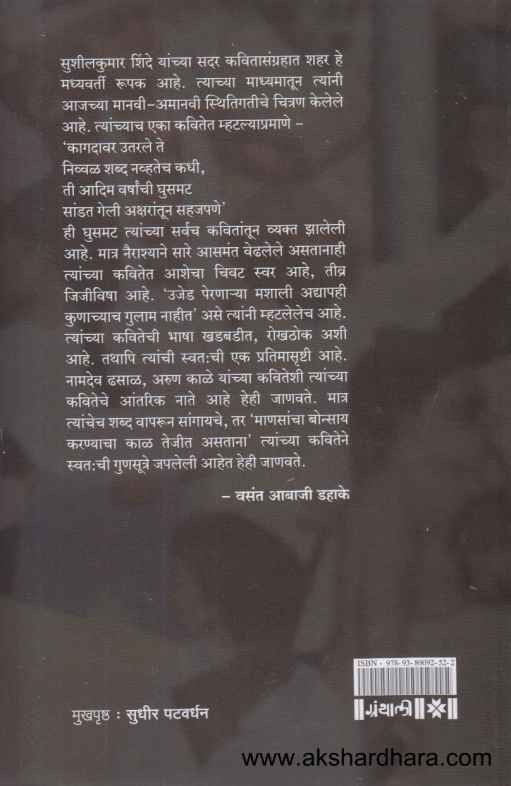 Shahar Aatmahatya Karayach Mhanatay (शहर आत्महत्या करायचं म्हणतंय)