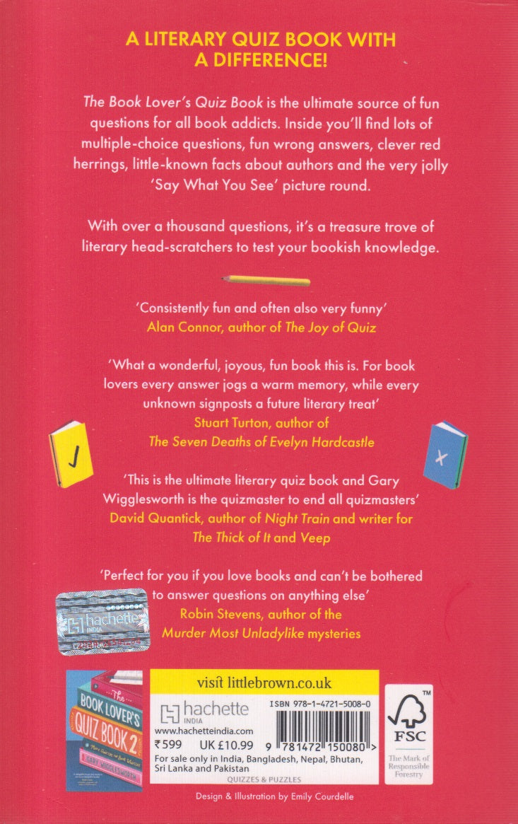 The Book Lover's Quiz Book