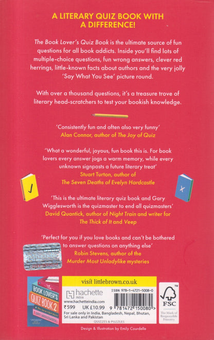 The Book Lover's Quiz Book
