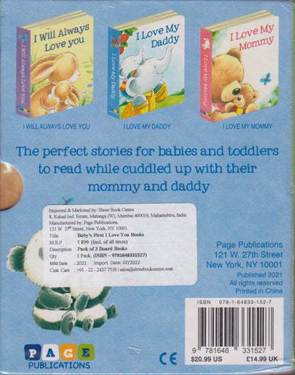 Baby's First I Love You Books