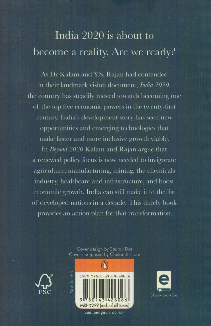 Beyond 2020 By APJ Abdul kalam, Y.S. Rajan