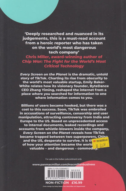 Every Screen On The Planet : The Secret Story Of Tiktok