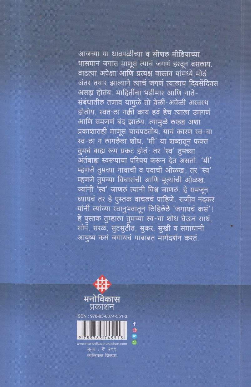 Jagaycha Kasa ! (जगायचं कसं !)