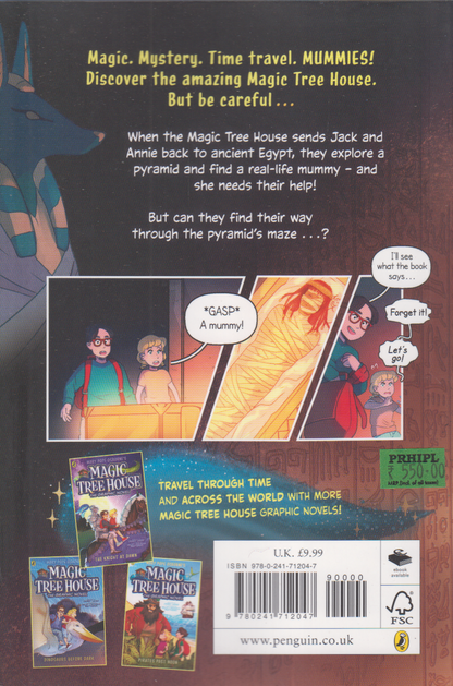Magic Tree House The Graphic Novel( Mummies in the morning)