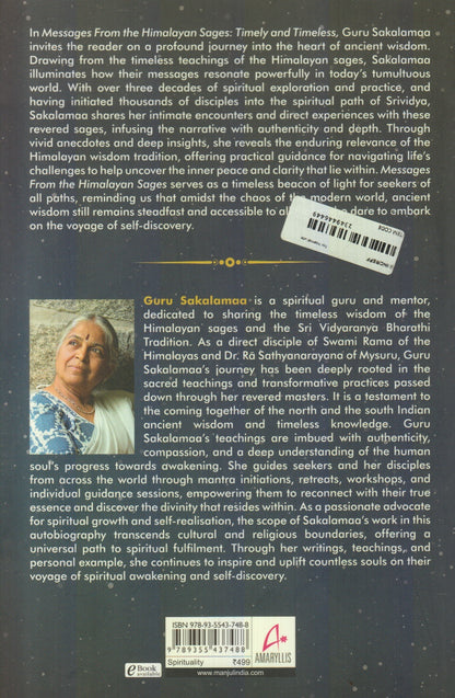 Message From the Himalayan Sages : Timely And Timeless