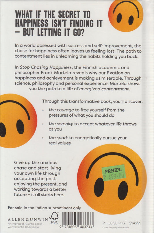 Stop Chasing Happiness : A Pessimist's Guide To A Good Life