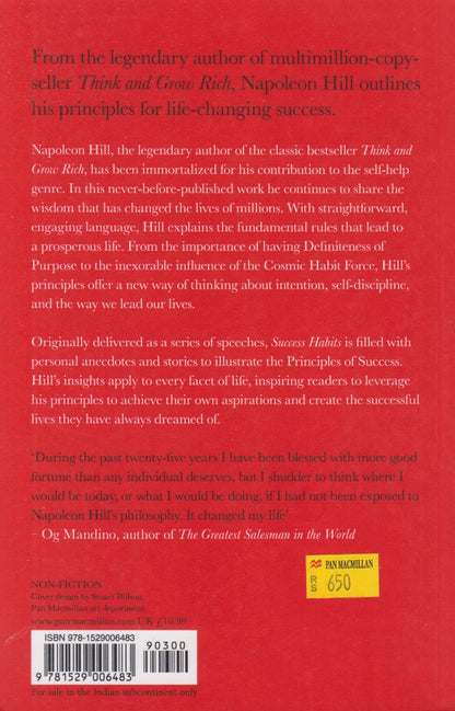 Success Habits : Proven Principles For Greater Wealth, Health, & Happiness