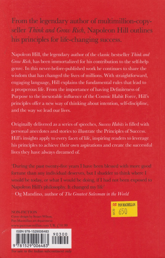 Success Habits : Proven Principles For Greater Wealth, Health, & Happiness