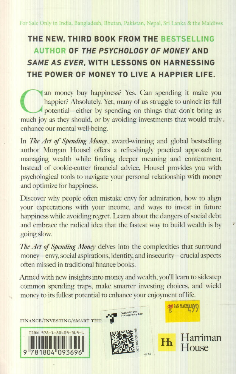 The Art Of Spending Money  : Simple Choices For A Richer Life