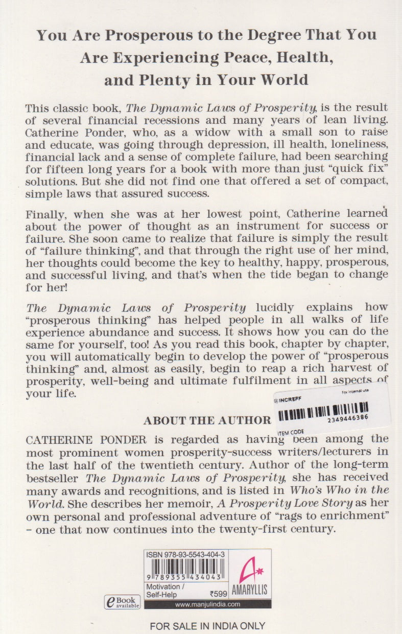 The Dynamic Laws of Prosperity