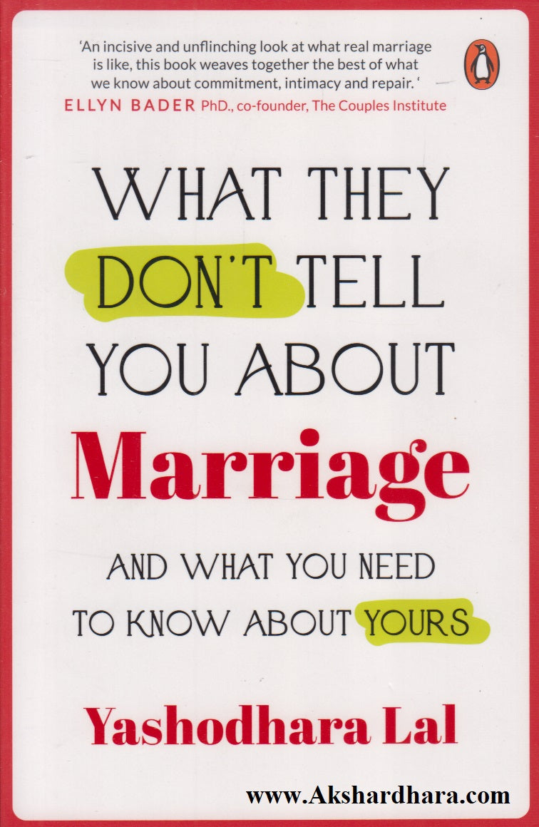 What They Don't Tell About Marriage