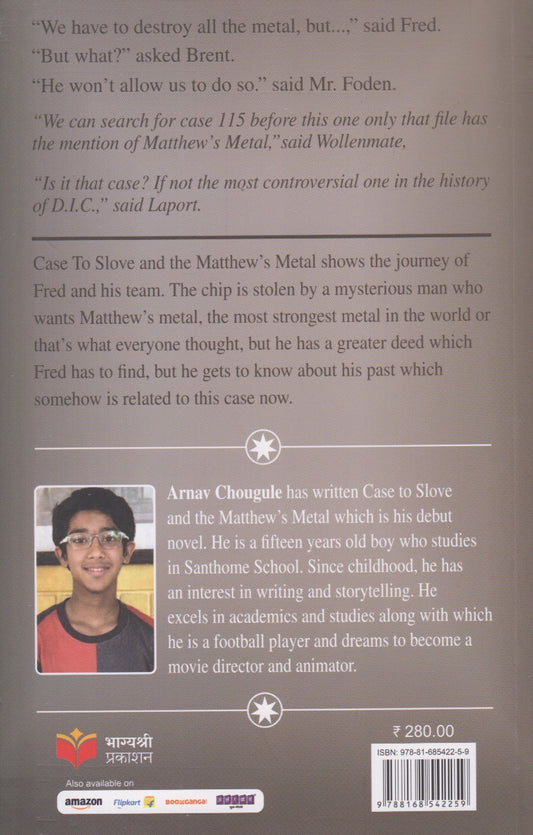 Case To Solve and the Matthew's Metal