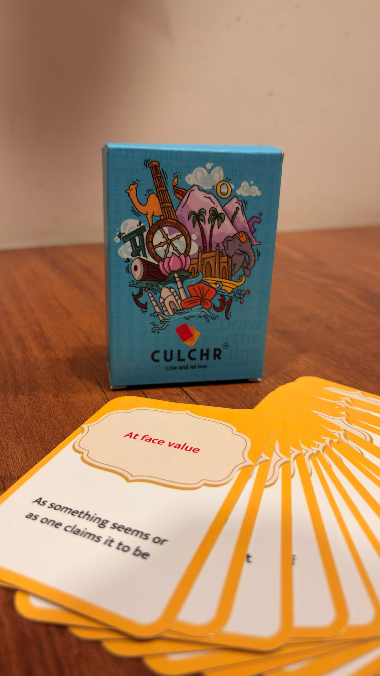 Culchr Card Game - इंग्रजी | English