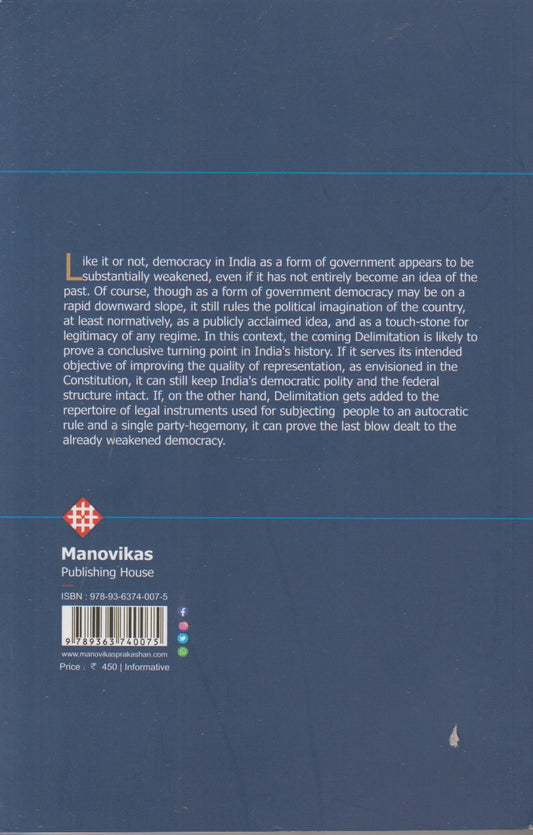 Delimitation Preserving Democracy A Handbook