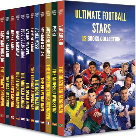 Ultimate Football Stars 12 Books