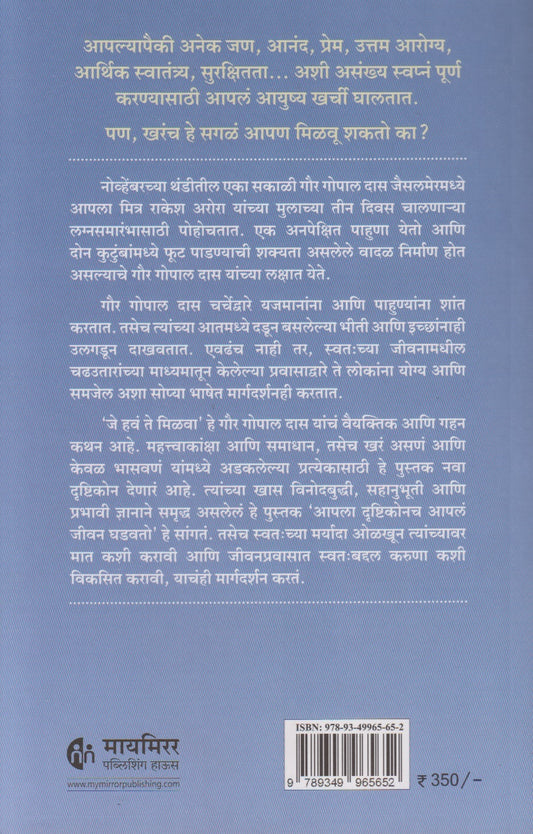Je Hav Te Milava	(जे हवं ते मिळवा)
