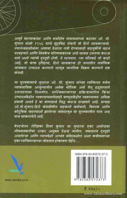 Preranadayi Pravas Eka Herocha-(प्रेरणादायी प्रवास एका हीरोचा)