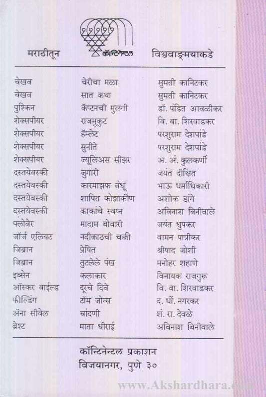 Pushkinchya Katha (पुश्किनच्या कथा)